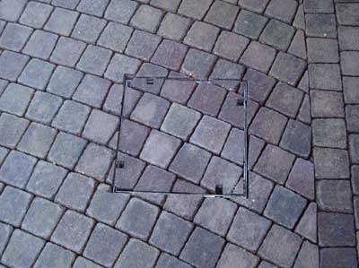 passo carrabile in pietra simil porfido