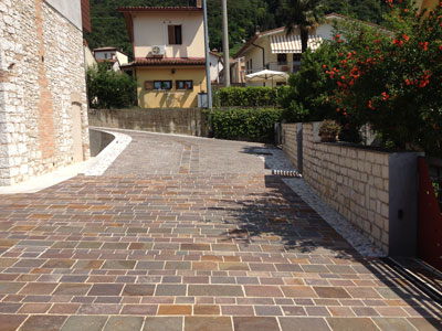 piastrelle in porfido